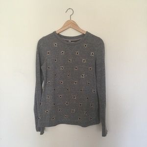 Jeweled sweater (M)